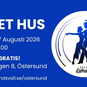 Öppet hus augusti 2026 Salsa Östersund