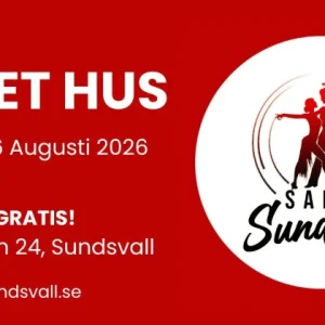Öppet hus augusti 2026 Salsa Sundsvall